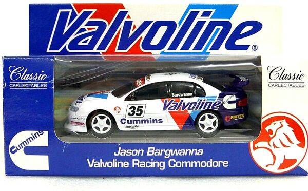 1:43 Jason Bargwanna 2001 GRM Valvoline Racing VT Holden Commodore 1035