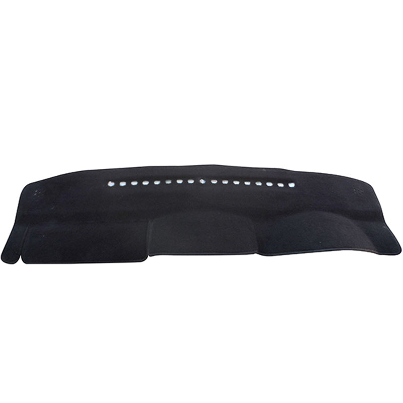 Moulded Dashmat Black Navara D40 MY10 5/10 On All ST-X Utility Dual Cab - Integrated Air Bag Flap D7601