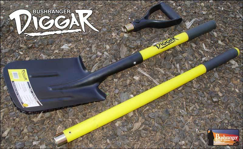 Bushranger Diggar 3 Piece Shovel 1 Year "No Fuss" Warranty RSD010