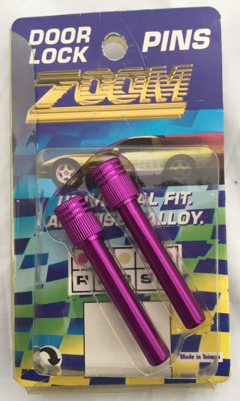 Door Lock Pins One Pair Purple BD-115PU / BD-113P