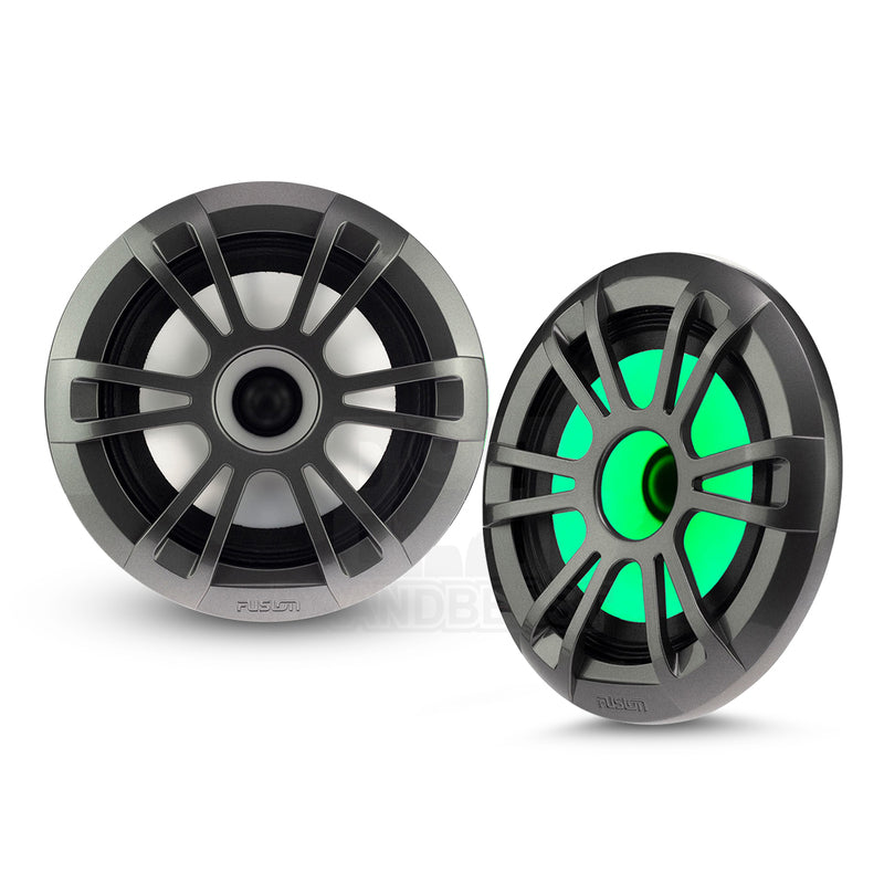 Fusion Marine 6.5" Shallow Mount EL Marine Speaker 80W with LEDS EL-FL651SPG