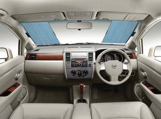 Accordian Windscreen Interior Blind 62cm Height ASB62