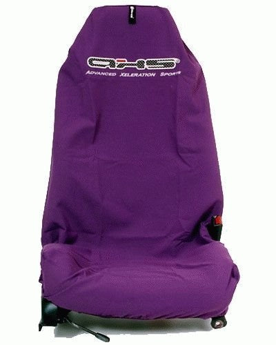 Original Embroidered AXS Front Seat Cover - Purple Single AXSPUR
