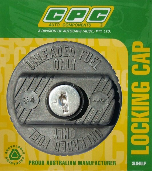 CPC Locking Petrol Cap suits Commodore VG, VN, VP, VR, VS VT VY VZ V8 SL82ULP