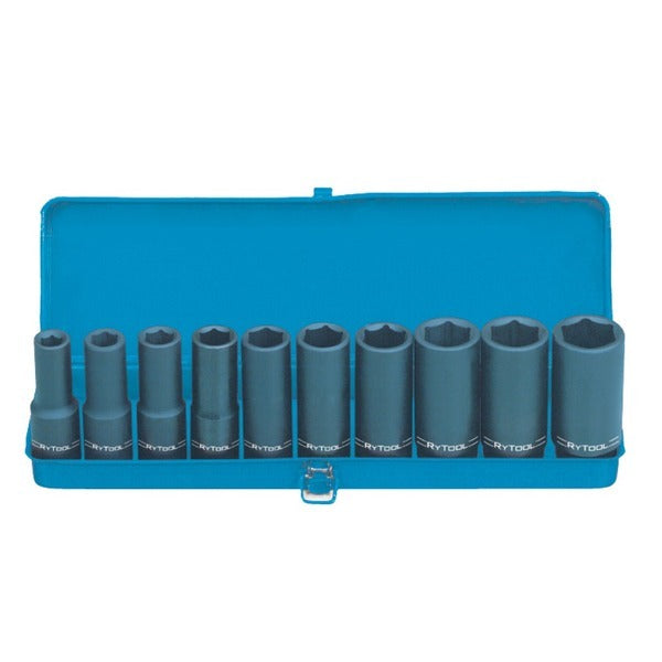 RyTool - 1/2 inch Drive Deep Impact Socket Set AF