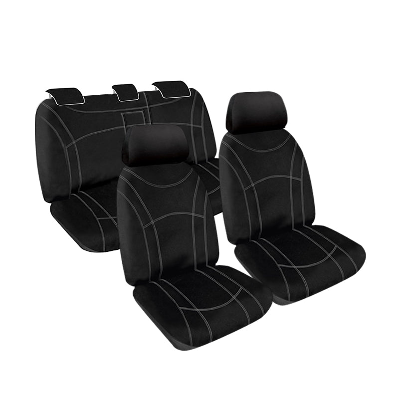Getaway Neoprene Seat Covers Suits Haval H6 (B01) All Petrol Badges (Excludes Hybrid) SUV 2/2021 -On Waterproof