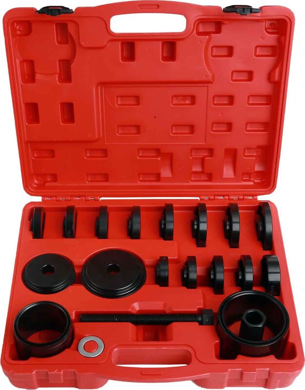 Puller & Press Kit - 23Pc Bush Bearing & Seal 50 55 60 64 67 70 72 74 75 78 82 84 & 88Mm Universal