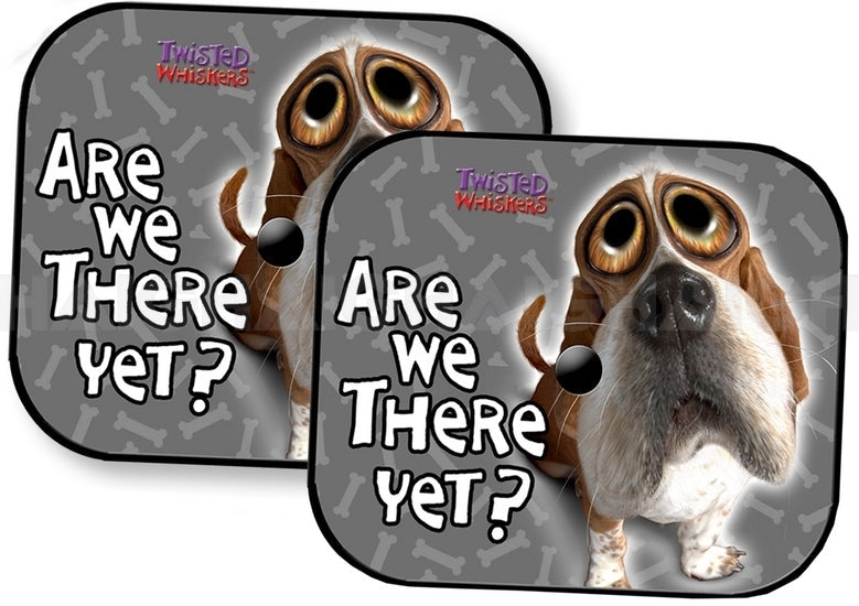 Twisted Whiskers Interior Sun Shade Are We There Yet ? SS3501