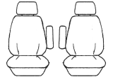 Wet n Wild Neoprene Seat Covers Suits Honda Odyssey RC VTi-L 2/2014-On 3 Rows 