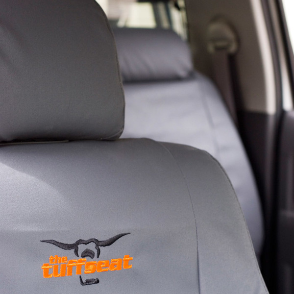 Tuffseat Canvas Seat Covers Suits Mitsubishi Triton 1/2013-5/2015 MN GLR/GLX/R Dual Cab