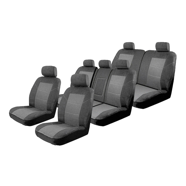 Esteem Velour Seat Covers Set Suits Kia Sorento UM MY15 Si/SLi/Platinum 4 Door Wagon 4/2015-3/2020 3 Rows
