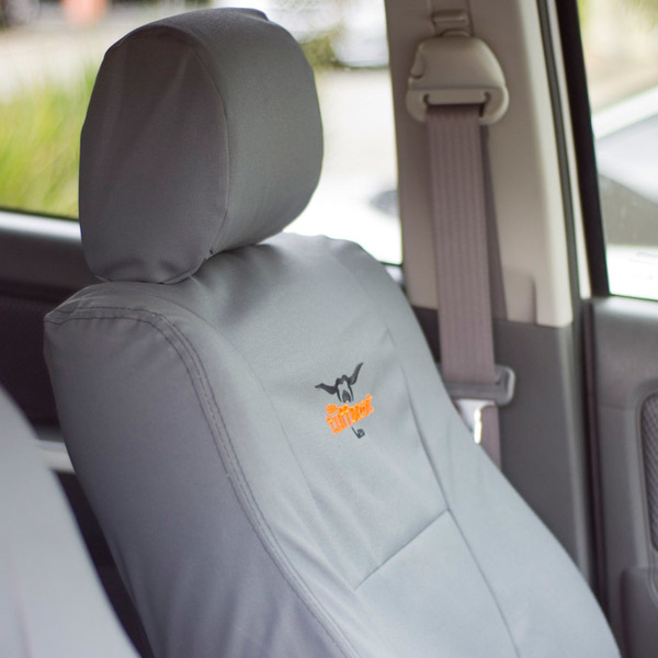 Tuffseat Canvas Seat Covers Mitsubishi Triton 6/2015-8/2018 MQ All (Except Exceed) Dual Cab