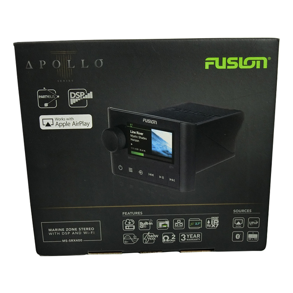 Fusion Apollo Marine Zone Stereo With Built-In Wi-Fi MS-SRX400