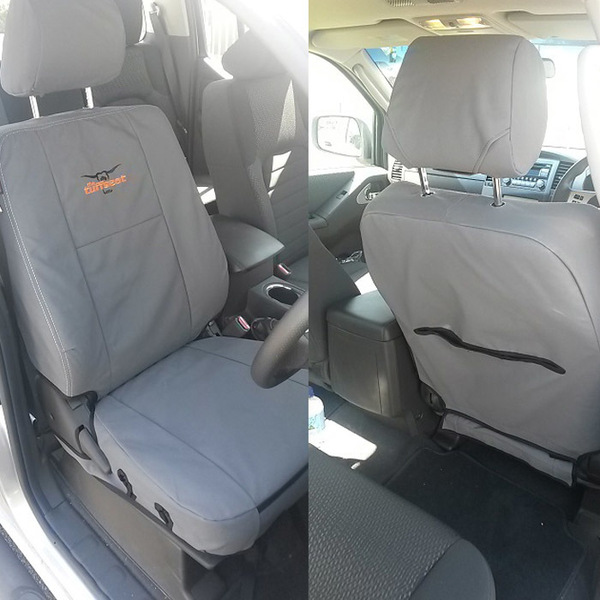 Tuffseat Canvas Seat Covers Isuzu D-Max 7/2012-7/2020 MY-12-18 LS/M Dual Cab 