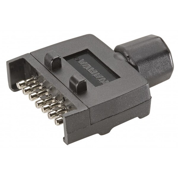 Narva Trailer Plug Quickfit 7 Pin Flat 82141BL