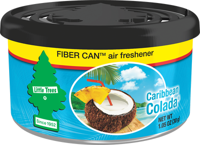 Little Trees Caribbean Colada Fibre Can Air Freshener