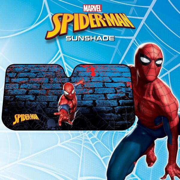 Marvel Avengers Windscreen Sun Shade 70cm x 150cm Spiderman