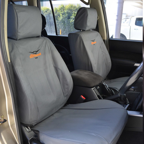Tuffseat Canvas Seat Covers suits Toyota Hilux 9/2009-7/2015 KUN16R/TGN16R/KUN26R Workmate Single Cab 