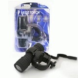 9 Led Torch With Bracket Black