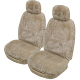 Longreach 27mm Full Skin Sheepskin Seat Covers 7 Years Warranty Pair
