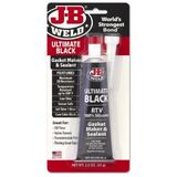 J-B JB Weld Ultimate Black Gasket Maker & Silicone Sealant RTV 85gm 3292AUS