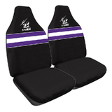 NRL Seat Covers Melbourne Storm One Pair PPNRLSTO6/2