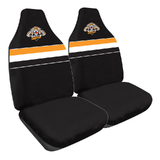 NRL Seat Covers Wests Tigers One Pair PPNRLTIG60