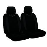 RM Williams Longhorn Black Suede Velour Seat Covers