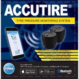 Accutire Tyre Pressure and Temperature Bluetooth Monitoring System Pack of 2 MS-4388GB2