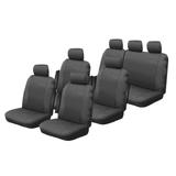Custom Canvas Seat Covers Suits LDV G10 SV7A 4/2015-On 3 Rows