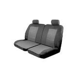 Charcoal - Custom Made Esteem Velour Seat Covers suits Toyota PRADO 150 SERIES GX/GXL/VX/KAKADU 4 Door Wagon 11/2009-6/2021 Rear Row
