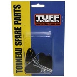 Tuff Tonneaus Accessories - Triangle Hooks/Generic 2 Hole/6 Piece - Trihook6