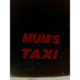 Mum'S Taxi Embroidered Logo Floor Mats Front Pair