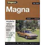 Gregorys Workshop Manual Magna TN 4 CYL 1987 - 1989 GR243