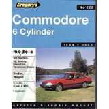 Gregorys Workshop Manual VK Commodore 6 Cyl 1984-1985 Berlina Executive Calais GR222
