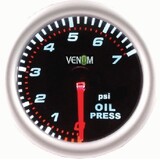 Venom 2Inch Oil Pressure Gauge 