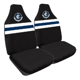 AFL Seat Covers Carlton Blues Size 60 Front Pair