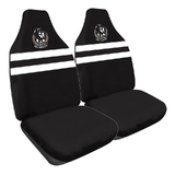 AFL Seat Covers Collingwood Size 60 Front Pair