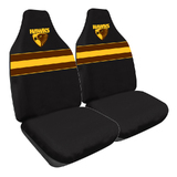 AFL Seat Covers Hawthorn Hawks Size 60 Front Pair