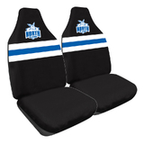 AFL Seat Covers North Melbourne Kangaroos Size 60 Front Pair