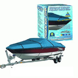Canvas Waterproof Boat Cover 4.8M To 5.6M Or 16Ft To 18.5Ft 600 Denier BCC18