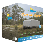 Explore Caravan Cover 16Ft - 18Ft 4.8M - 5.4M Three Layer Water Resistant Polyester ECCV18