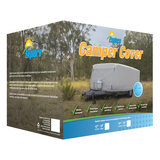 Explore Camper Trailer Cover 12Ft-14Ft, 3.7M-4.2M Water Resistant Campervan Van ECCT14