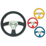 Isotta Leather Steering Wheel Meg 2 Yellow