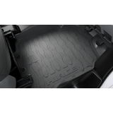 Rubber Custom Floor Mat Toyota Hi-Ace 2/2019-On Front Pair Black PZQ2075060