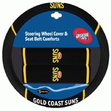 Gold Coast Suns AFL Steering Wheel Cover