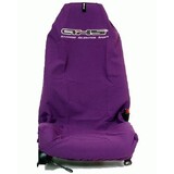 Original Embroidered AXS Front Seat Cover - Purple Single AXSPUR