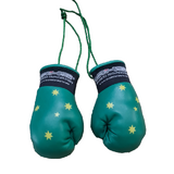 AXS Mini Boxing Gloves - Southern Cross X Green and Gold