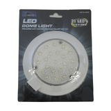 Caravan & Reading Light 21 LED Dome Light 150mm Incl Switch LED03