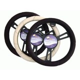 Suede Steering Wheel Cover 15 Inch Diameter